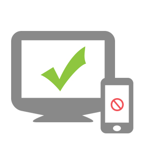 Only available in Desktop/PC